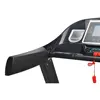 Multi-function wide running area commercial treadmill