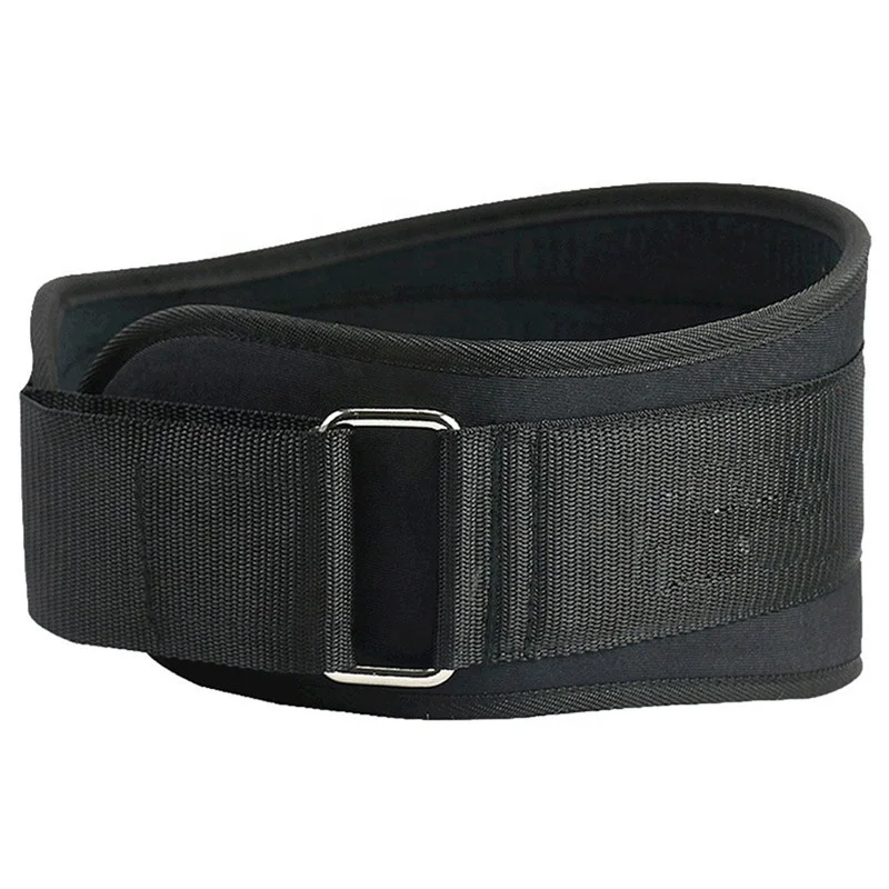 

New 5 inch Colorful Neoprene Weight Lifting Belt Waist Support, Black