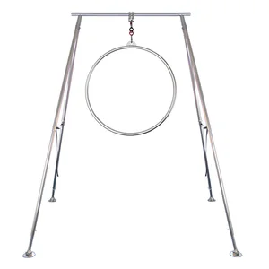 Professional High Quality Aerial yoga hammock stand Magnesium Alloy yoga swing stand- 100% Quality Guarantee