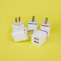 

Hot sale universal wall charger newest dual usb charger , 3.1A dual usb wall charger for iphone and samsung mobile etc