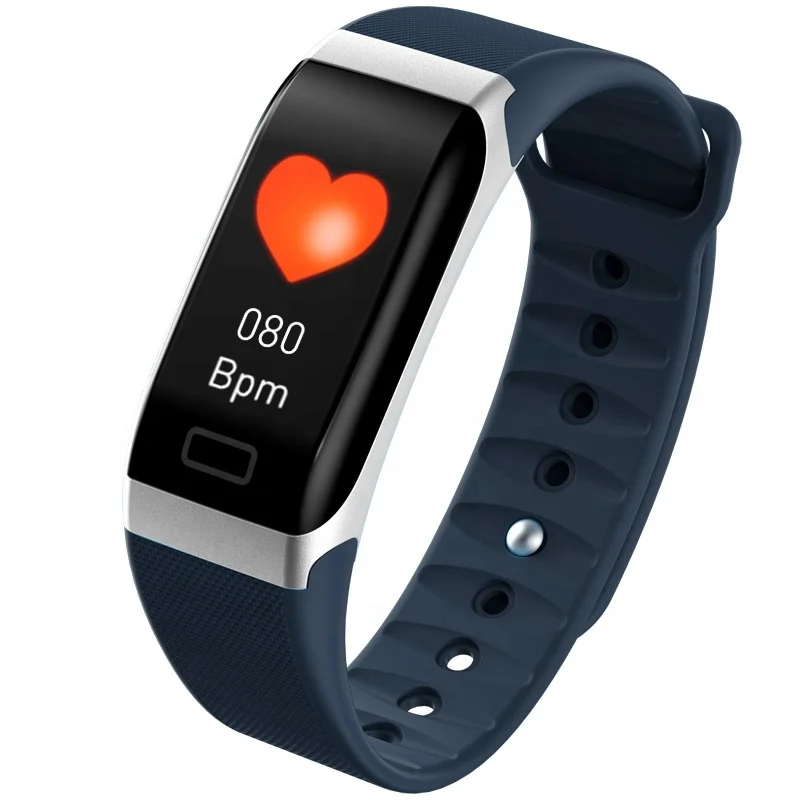 

Waterproof USB Plug Heart Rate Blood Pressure Activity Smart Bracelet Fitness Tracker, Red;blue;black/customized