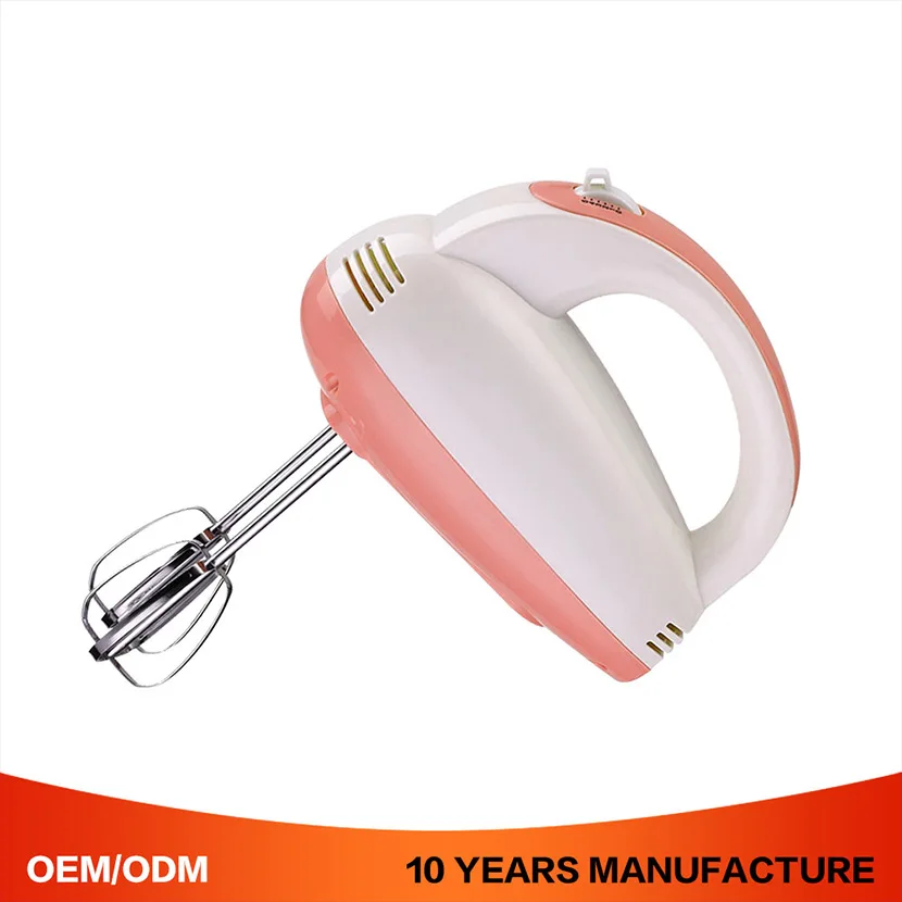 hand mixer with plastic beaters