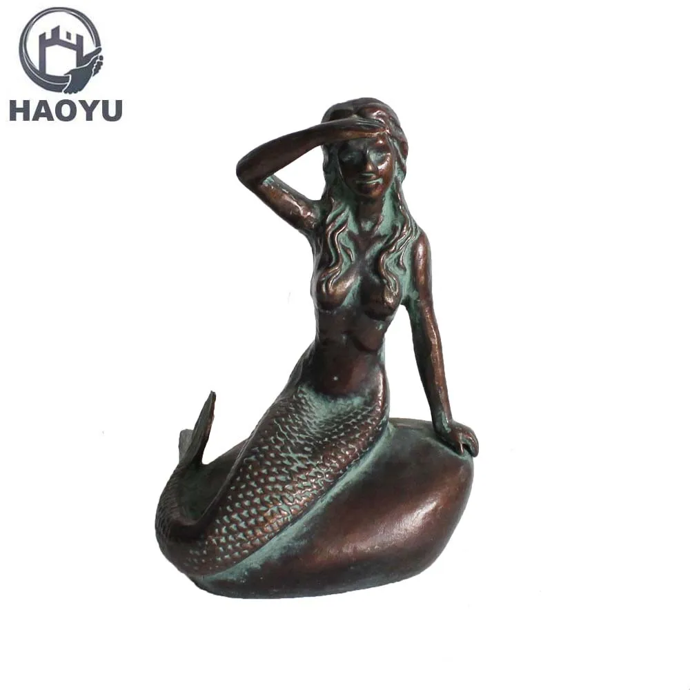 Abstract Antique Bronze Metal Mermaid Sculpture Buy Bronze Mermaid