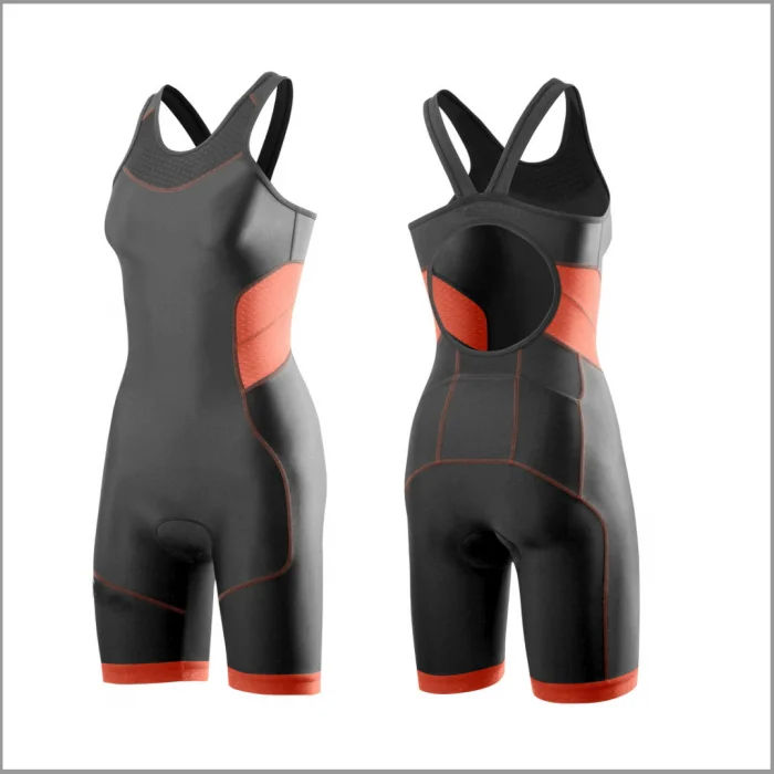 

professional tri suit apparel compression fabrics wholesale fashion design small order design custom woman triathlon suit