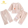 0 6 Months Old Baby Girl Clothes Three-Piece Suit Button Newborn Clothing Clothes Baby Gift Set