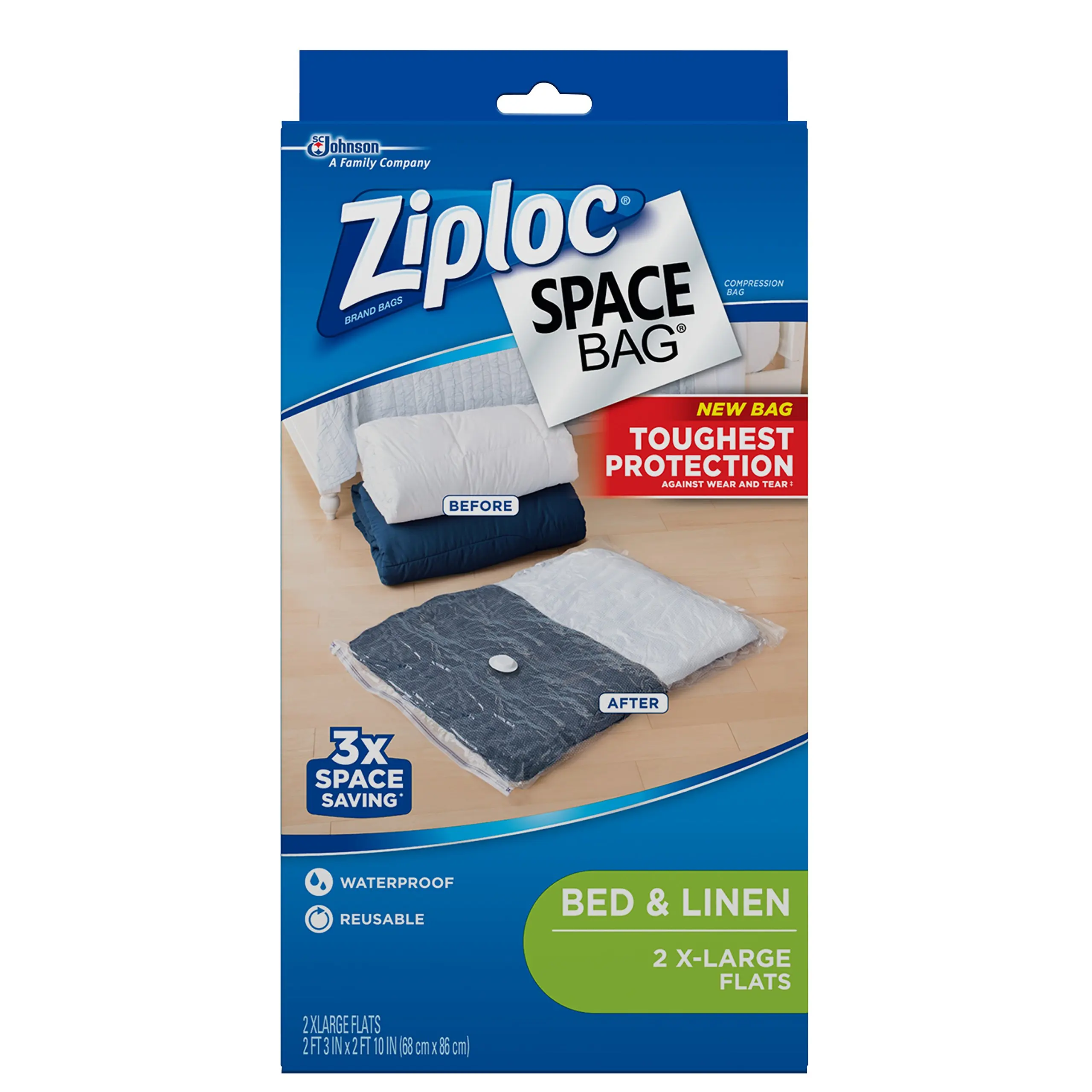 Waterproof Ziploc Bag Find Deals On Get Quotations Ziploc E Bag Xl Flat 2 Count
