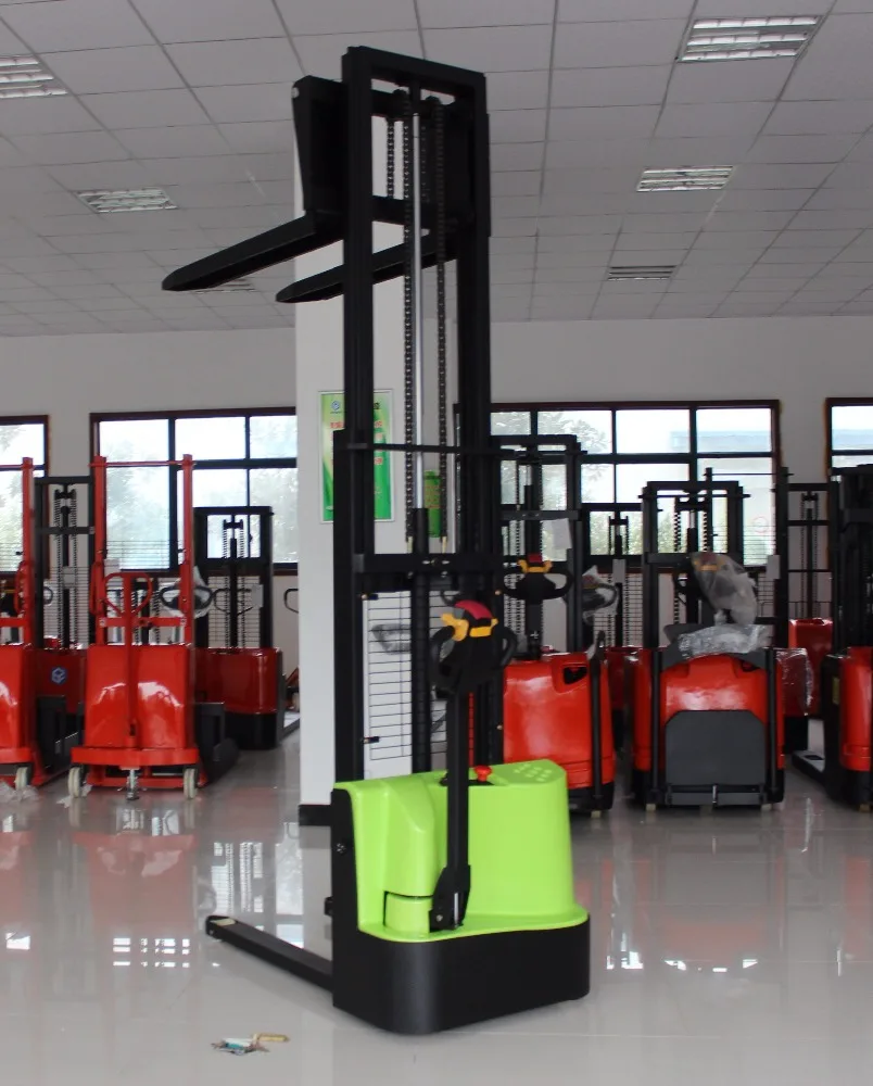 
Mini forklift 1500 kg 3000 mm DC motor pedestrian electric stacker CE certified 