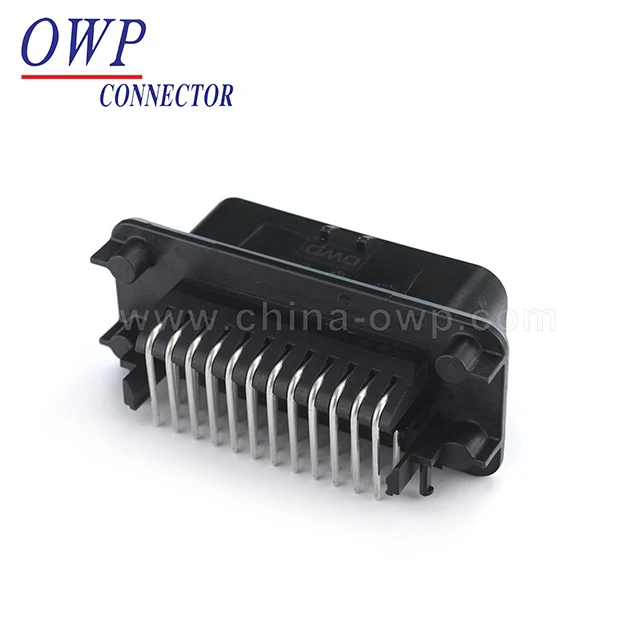 
35 way male sealed tyco auto ecu car automotive connector 