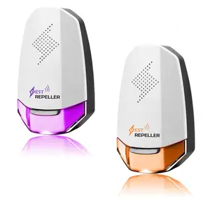 Image of US EU UK Plug Human Eletronic Wave Ultrasonic Pest Repeller Indoor Plug In