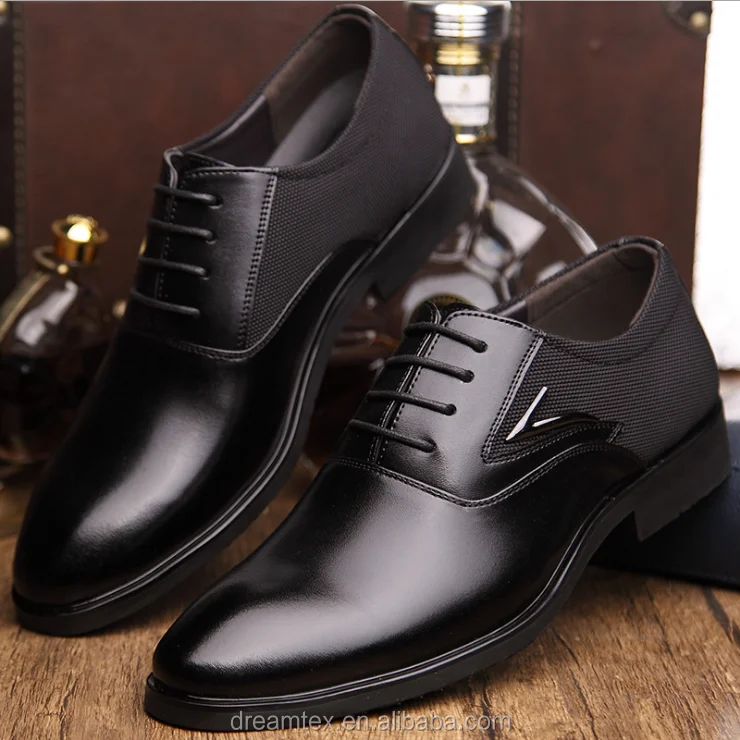 

2017 Men Leather Shoes men Business shoe Men's Pint-tipped Leather Shoe, Black,brown