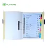 High Quality Cheap Filing Clip File Paper Clip Folder With Dividers