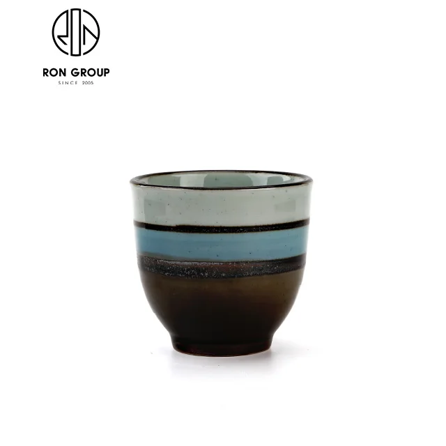 

Wholesale Cheap Japanese Style Ceramic Tea Cup, Different colors are available