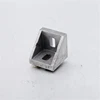 310.02/370.02 Aluminum profile 30x30 metal right angle corner bracket with plastic cap