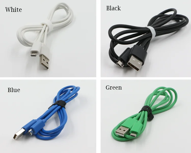 Factory price charging usb otg micro cable with aluminium foil from CN