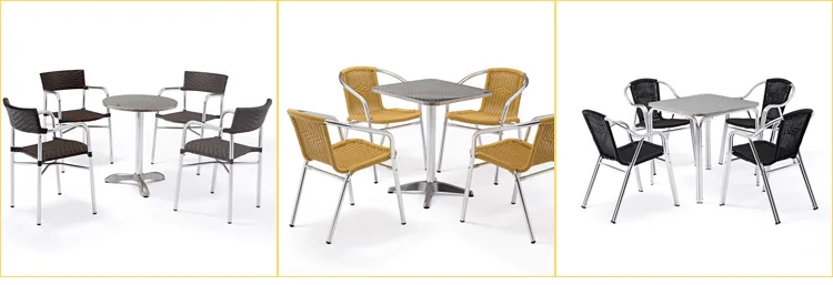 Professional Iron For Balcony Modern Garden Wedding Aluminium Outdoor Chair