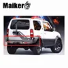 Maiker 4x4 Solider rear bumper with tire carrier for suzuki jimny car accessories back bumper guard