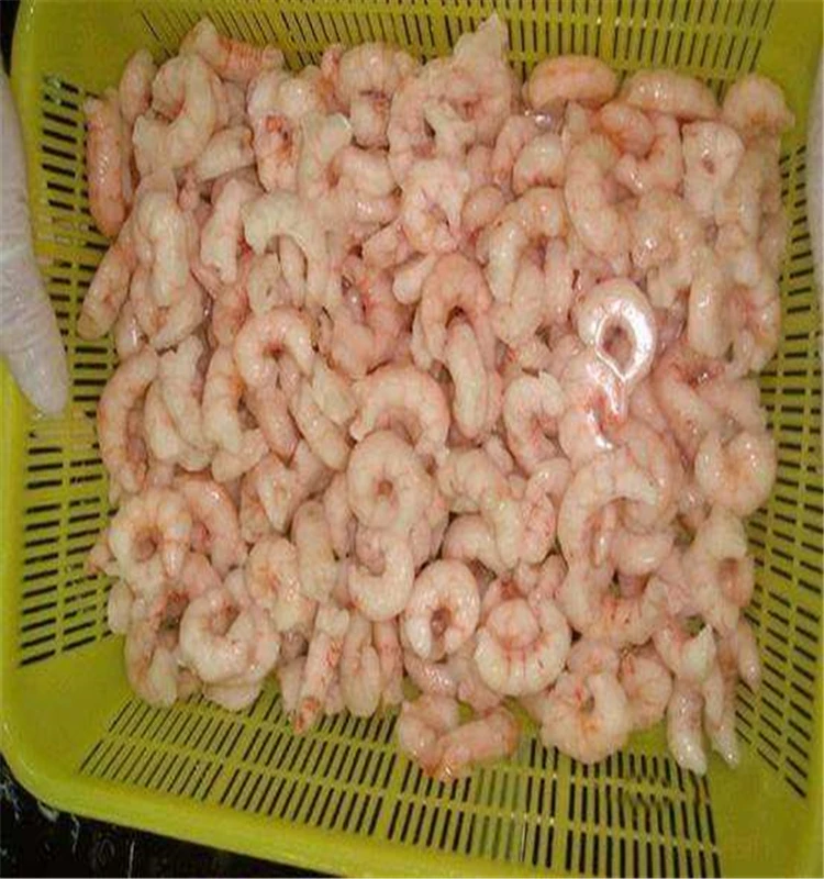 
Cleaned frozen peeled shrimp 