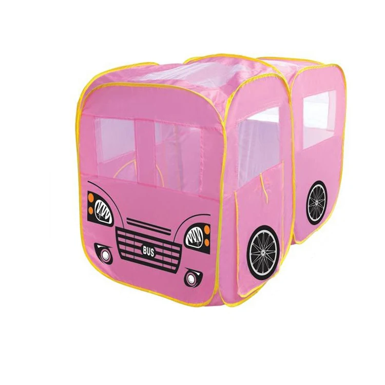 pink toy bus