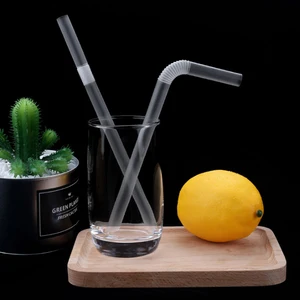 Image of EGP degradable plastic disposable 100% biodegradable drinking straw