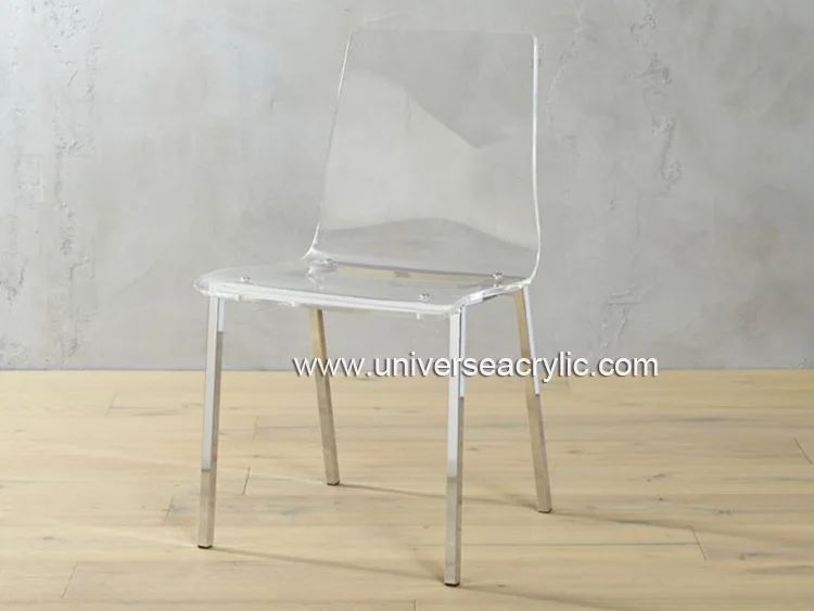 Universe Modern Transparent Acrylic Chairs For Wedding Dining Room