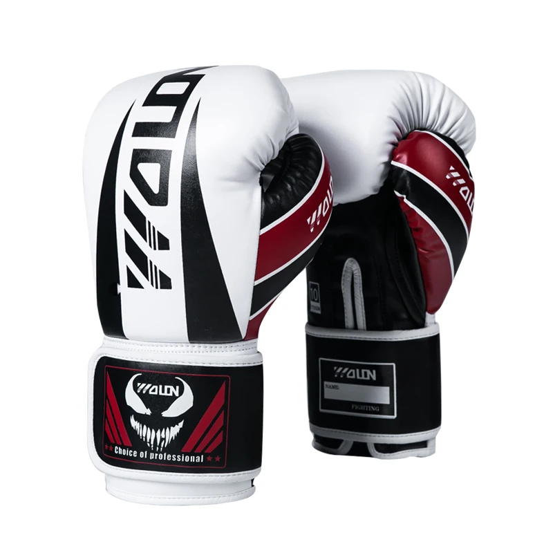 

high quality supplier wholesale new design kicking boxing gloves, White