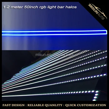52 Inch Curved Led Bar Off Road Lights Work Light With Rgb Off Road Lights Led Work Light With Rgb