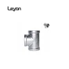pipe fitting tools name ASME b16.3 130 tee threaded malleable iron pipe fittings 3/4 inch Tee for water supply
