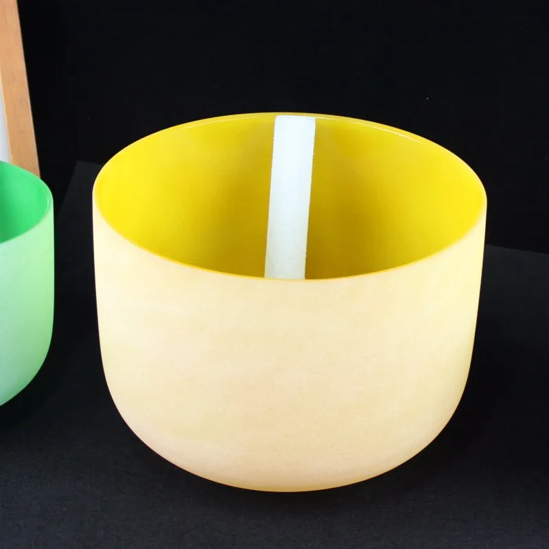 Colored Crystal Singing Bowl A (117)