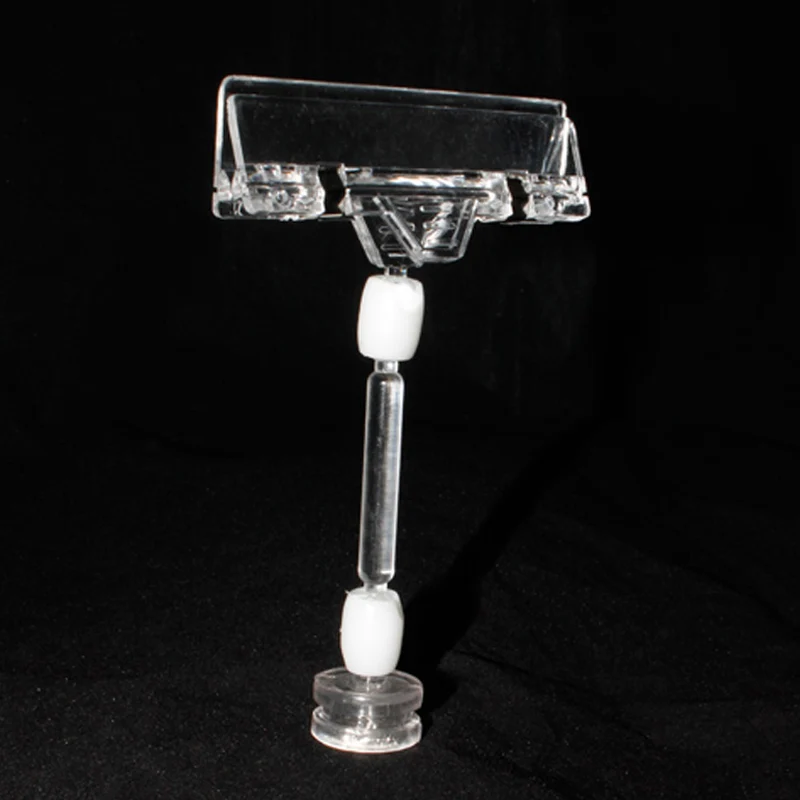 Clear Pop Shelf Plastic Price Tag Clip Sign Holder Buy Pop Sign Sign
