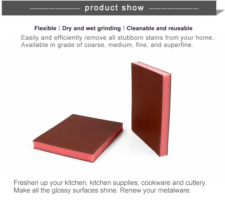 Customizable Abrasive Household Kitchen Brush Sponge Abrasive Pad Buy