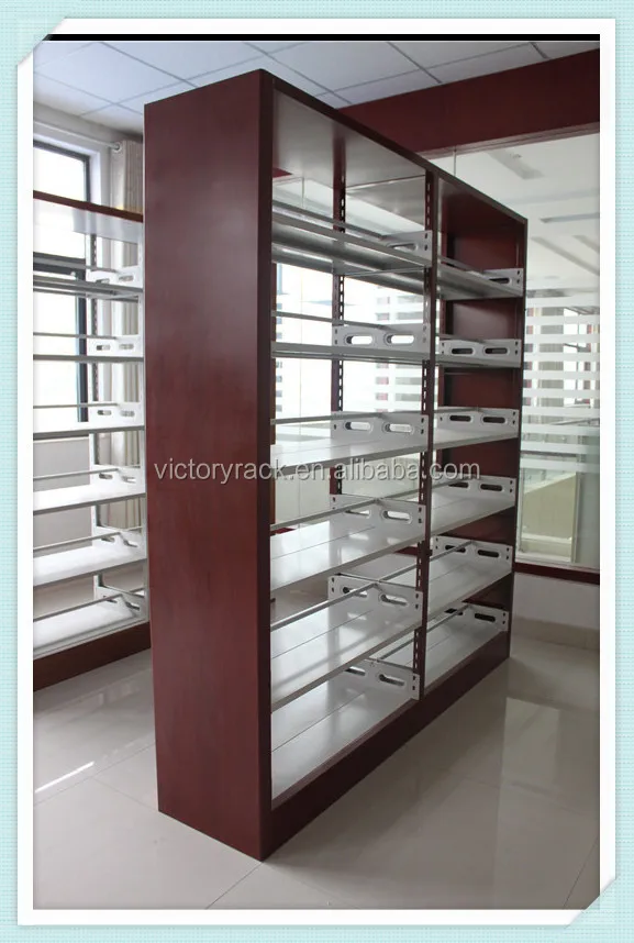 
6 Layers School Library furniture book store shelves supplier 