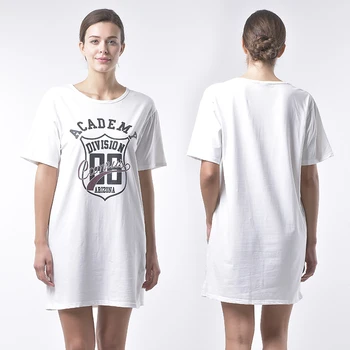 Good Quality Comfortable Summer Sexy White Pajamas 100 Cotton