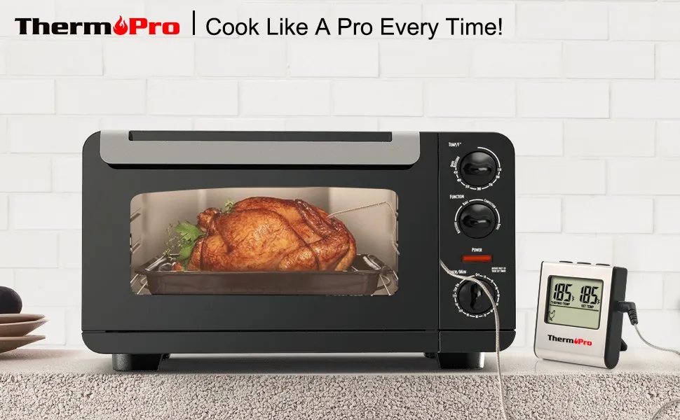 Thermopro Tp16 Digital Electronic Kitchen Thermometer For Meat,Grill ...