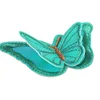 Clothing decoration solid embroidery butterfly patches