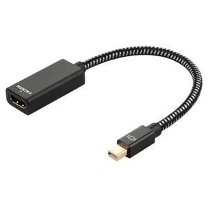 Mini DisplayPort to HDMI Adapter Cable Braided 20cm