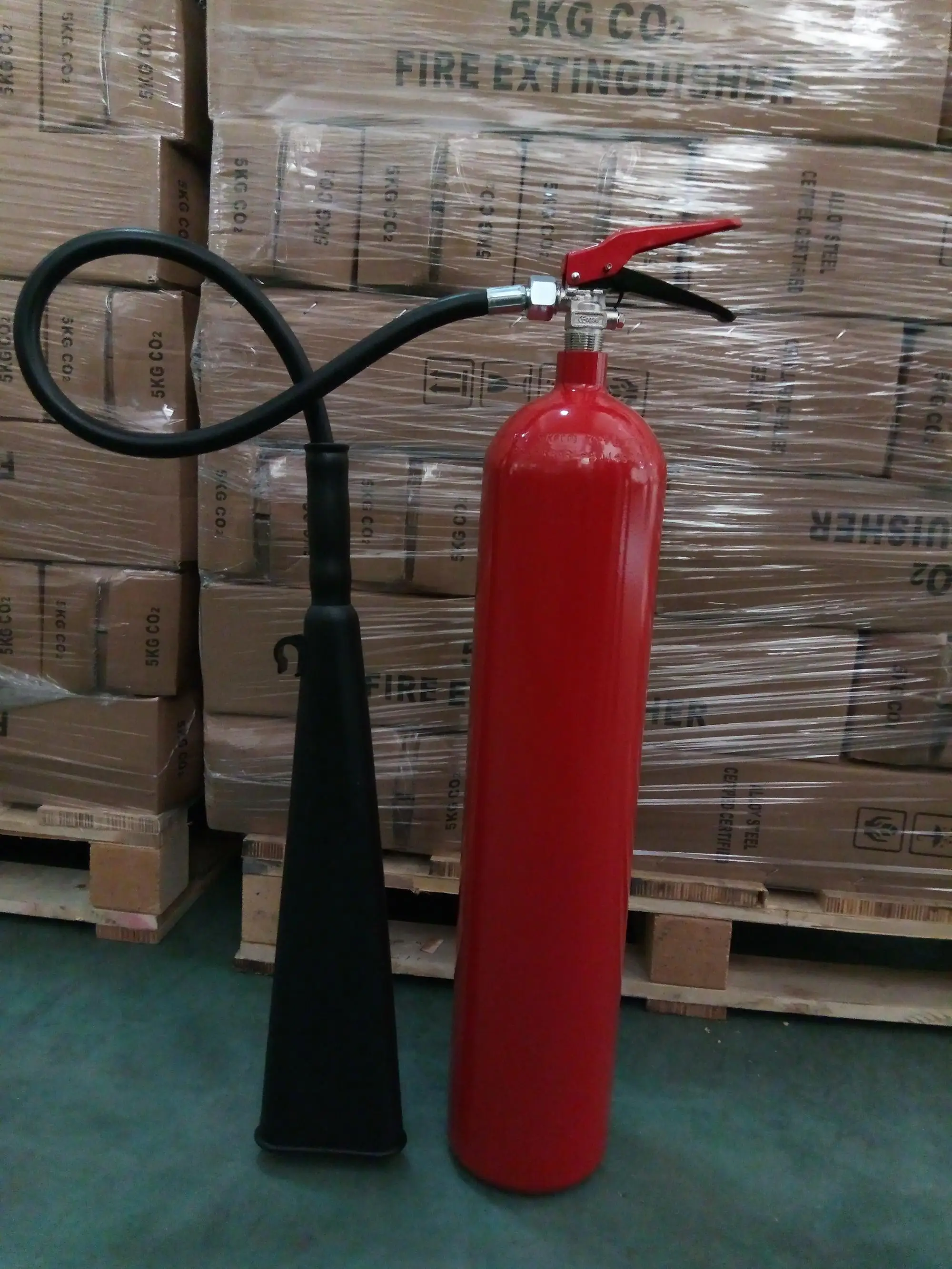 Factory Direct Supply Firefighting Co2 Gas Fire Extinguishers,6kg Co2