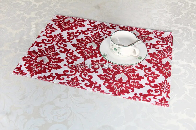 Various Styles Beautiful Printed Custom laminated Placemats Buy