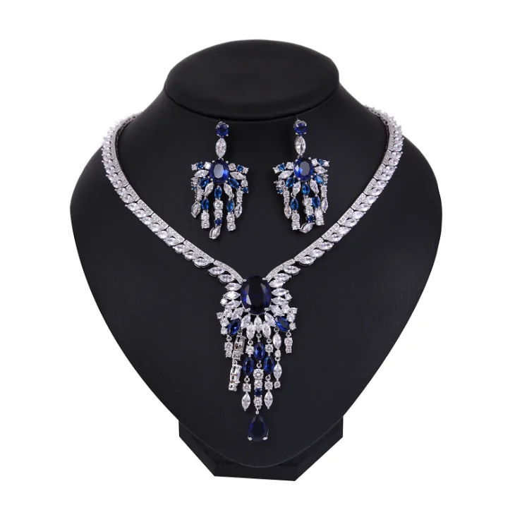 Luxurious Evening Dress Wedding Accessories Bridal Jewelry Sets Buy