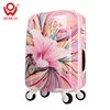 Flower ABS+PC Trolley case fashion case