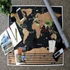 Free Scratching Accessories Easy To Frame Extra Large 33X24 Inches Traveler Map Gift Tube Scratch-Off World Map
