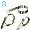 Galvanised steel Band it preformed hose clamps