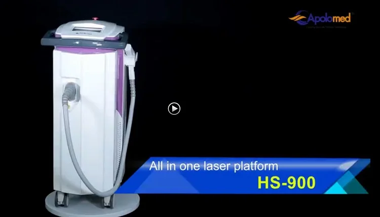 IPL RF and laser platform long pulse nd yag hair removal 