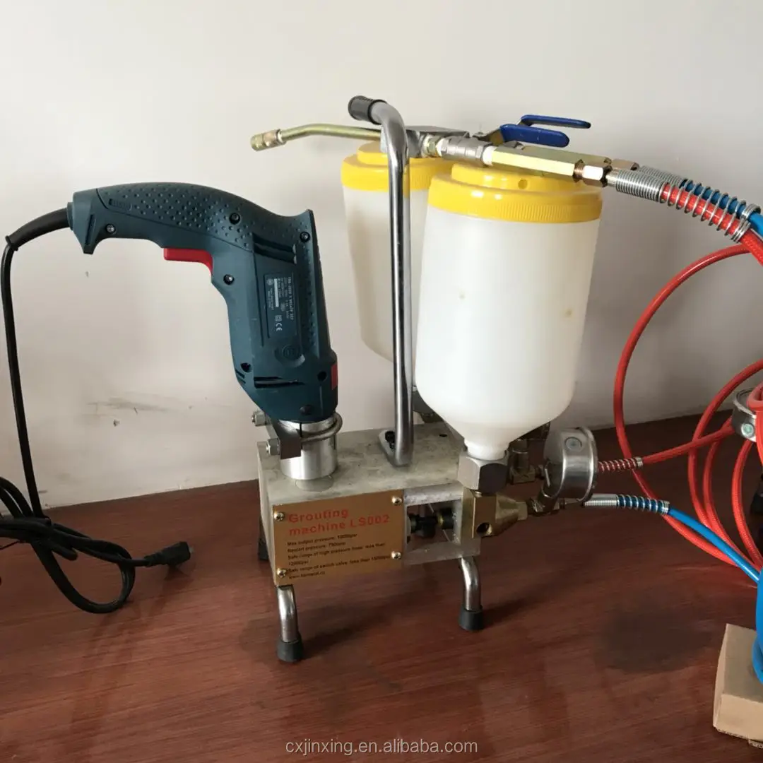 High Pressure Injection Pump Machine Double 2 Component Injection