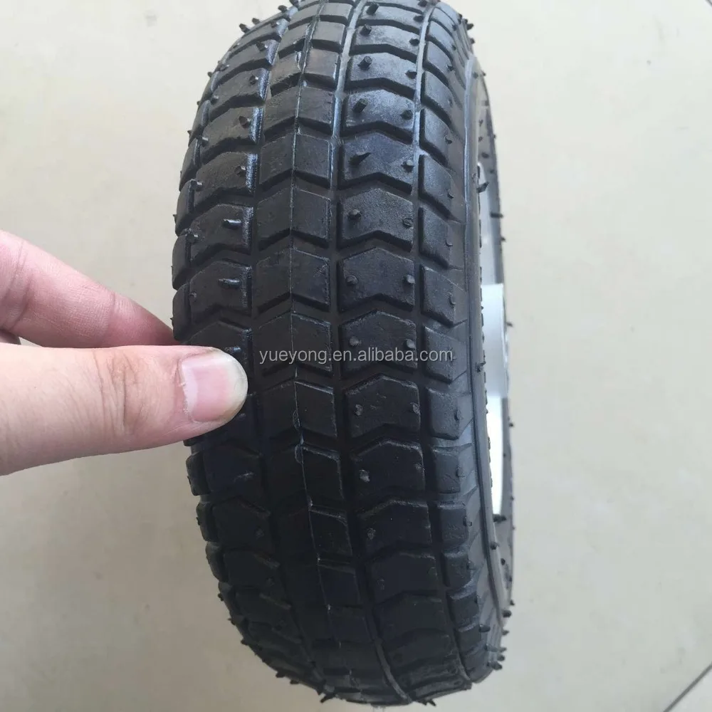 
9x3.50 4 pneumatic wheel 