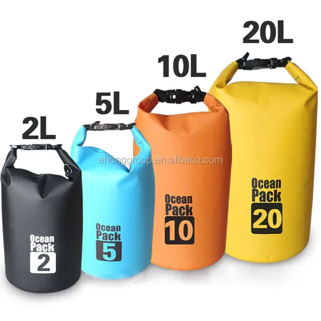 Ocean Pack Dry Bag Waterproof Diving Bag Travel Waterproof Dry Bag for Camping