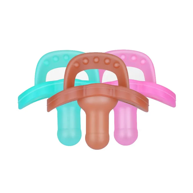 100 Food Grade Silicone Small Lightweight Silicone Newborn Pacifier