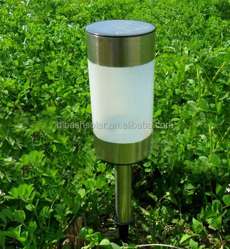 Solar powered garden stake lights