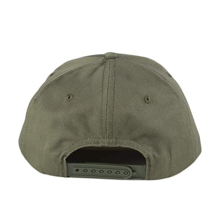 Custom Adjustable 5 Panel Classic Blank Plain Rope Snapback Hat With ...