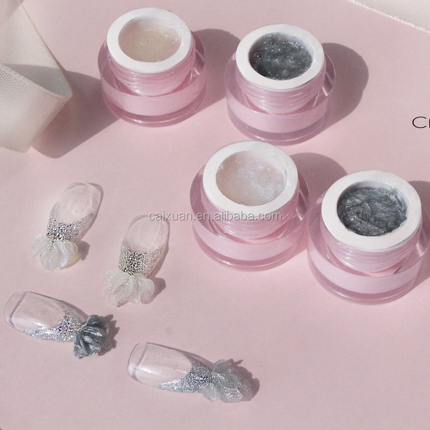 Caixuan Nail Art 4d Carving Gel Kit 12colors,Plasticine Gel For 4d/3d