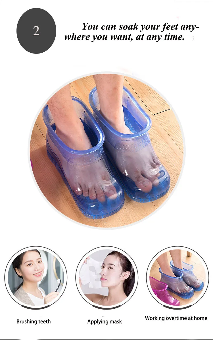 Purple Boot With Foot Spa Used For Foot Massage Buy Foot Massage,Foot